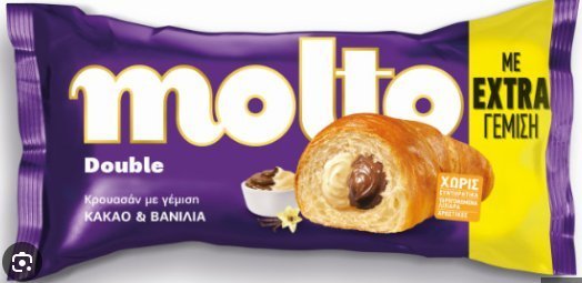 Molto Double kakao vanila 98g