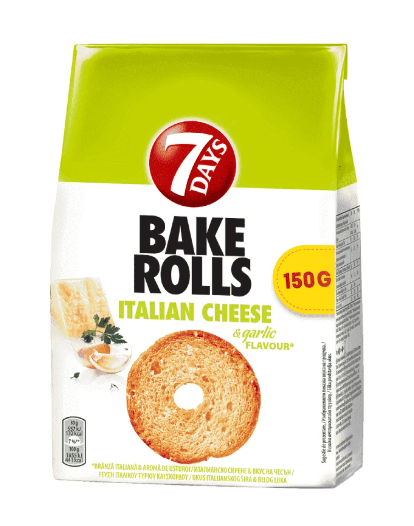 Bake Rolls Italian Cheese