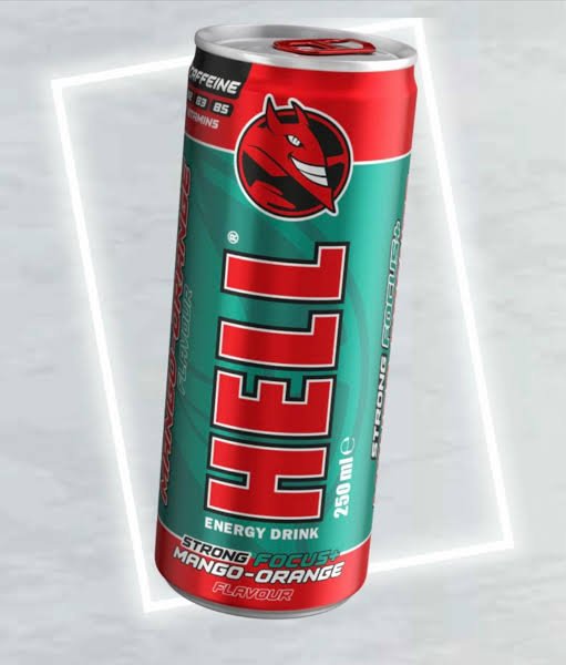 hell strong focus mango orange